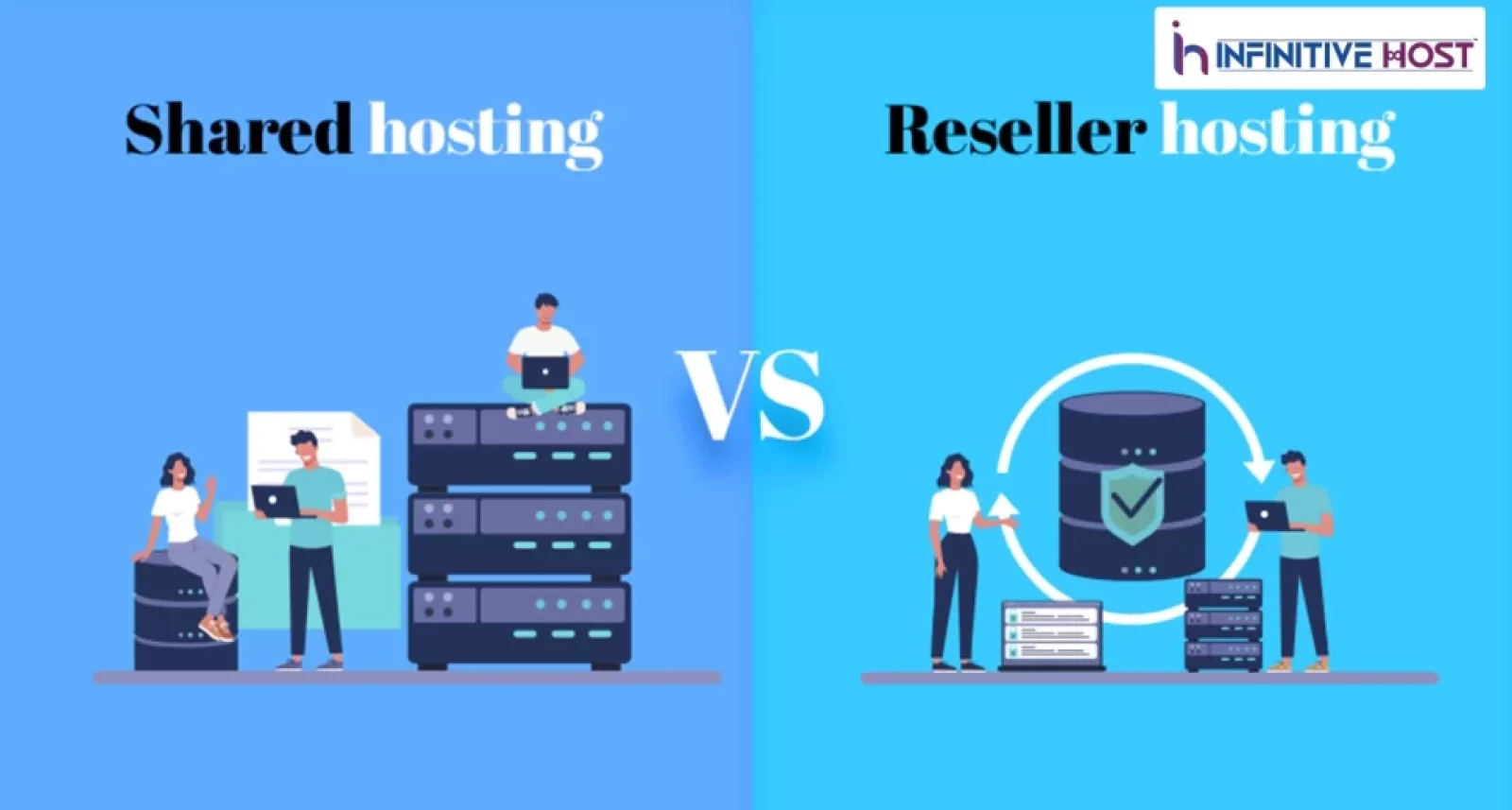 Difference Between Reseller Hosting and Shared Hosting