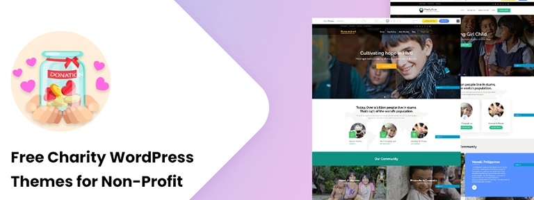 Best WordPress themes for Charities and Non-Profit 