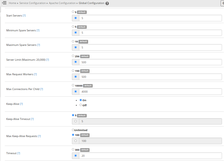 How To Optimize Apache Web Server Via WHM Panel