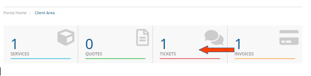 How to Open a Ticket in Infinitive Host Client Area?