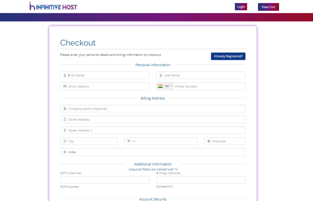 How to Buy Hosting from Infinitive Host?
