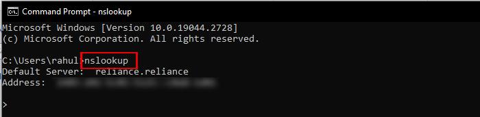 How Do I Use The NSLOOKUP Tool Provided With Windows?
