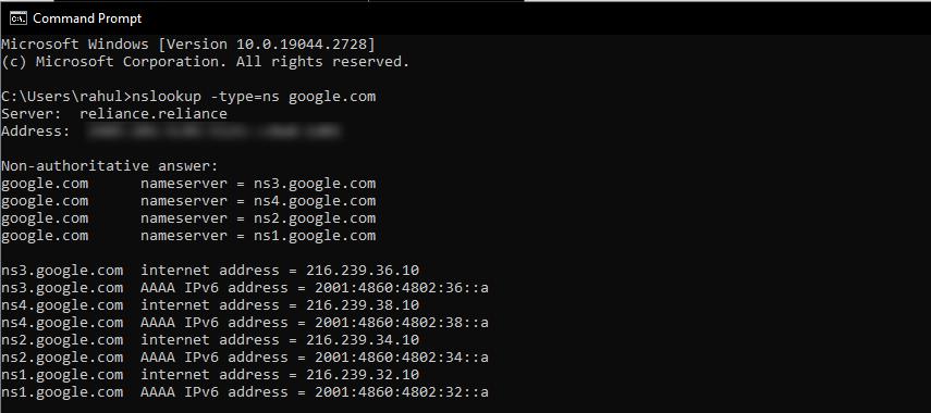 How Do I Use The NSLOOKUP Tool Provided With Windows?