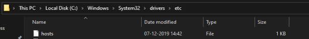 Steps to check site at local end in windows.