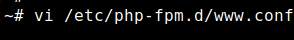 i. Core server PHP-FPM file location