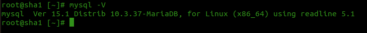 How to check MYSQL version via command line 2