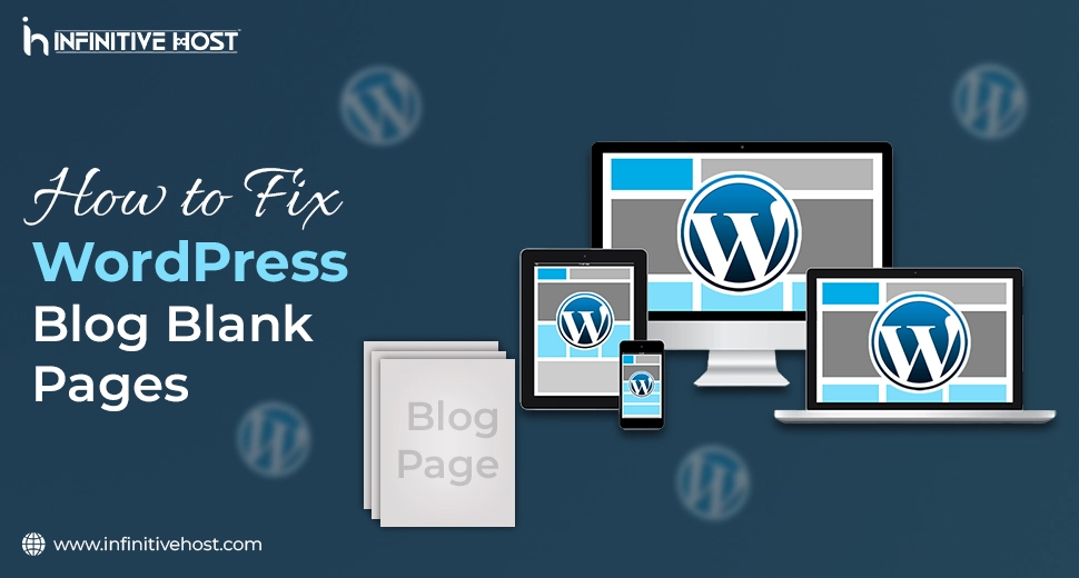 WordPress Blog Blank Pages
